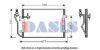 AKS DASIS 123500N Condenser, air conditioning